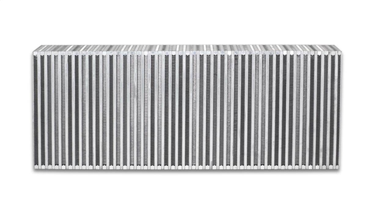 Vibrant Performance 12854 Vertical Flow Intercooler; 30in.W x 12in.H x 4.5in. Thick; Aluminum; - Truck Part Superstore