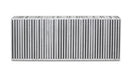 Vibrant Performance 12854 Vertical Flow Intercooler; 30in.W x 12in.H x 4.5in. Thick; Aluminum; - Truck Part Superstore