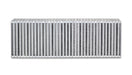 Vibrant Performance 12859 Vertical Flow Intercooler; 24in.W x 8in.H x 3.5in. Thick; Aluminum; - Truck Part Superstore