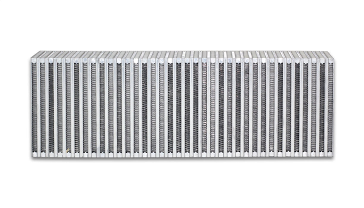 Vibrant Performance 12859 Vertical Flow Intercooler; 24in.W x 8in.H x 3.5in. Thick; Aluminum; - Truck Part Superstore