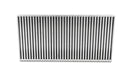 Vibrant Performance 12861 Vertical Flow Intercooler; 24 in. Wide x 12 in. High x 3.5 in. Thick; Aluminum; - Truck Part Superstore