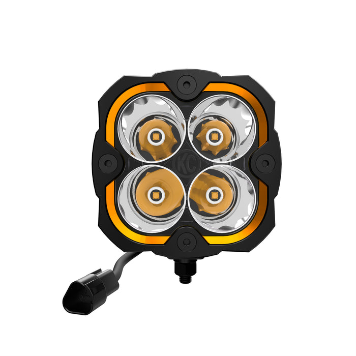 KC HiLiTES 1286 KC FLEX ERA 4 LED 5in Spot 1-Light Universal - Truck Part Superstore