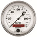 AutoMeter 1287 GAUGE; SPEEDOMETER; 3 3/8in.; 120MPH; ELEC. PROG. W/LCD ODO; OLD TYME WHT II - Truck Part Superstore