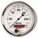AutoMeter 1287 GAUGE; SPEEDOMETER; 3 3/8in.; 120MPH; ELEC. PROG. W/LCD ODO; OLD TYME WHT II - Truck Part Superstore