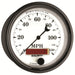 AutoMeter 1287 GAUGE; SPEEDOMETER; 3 3/8in.; 120MPH; ELEC. PROG. W/LCD ODO; OLD TYME WHT II - Truck Part Superstore