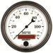 AutoMeter 1287 GAUGE; SPEEDOMETER; 3 3/8in.; 120MPH; ELEC. PROG. W/LCD ODO; OLD TYME WHT II - Truck Part Superstore