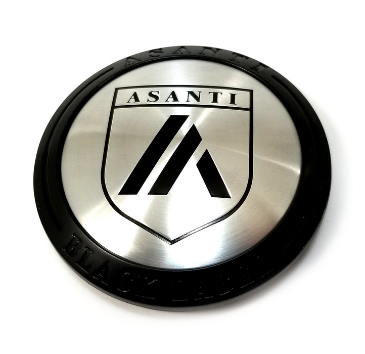 Asanti Forged 128K81SB-H9 ABL CAP SNAP IN ALL PCD - SATIN BLACK - Truck Part Superstore