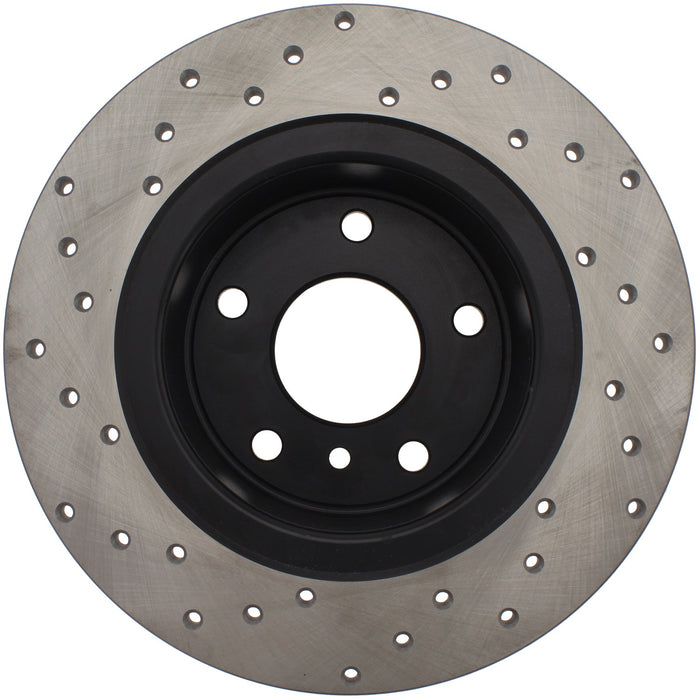StopTech 128.22004L StopTech Sport Cross Drilled Brake Rotor; Rear Left - Truck Part Superstore