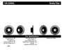 StopTech 128.22004L StopTech Sport Cross Drilled Brake Rotor; Rear Left - Truck Part Superstore