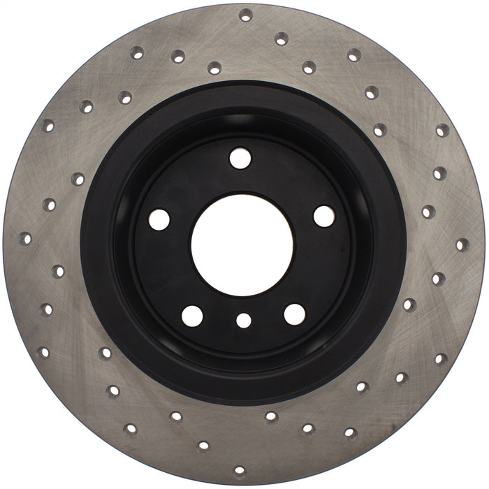 StopTech 128.22004R StopTech Sport Cross Drilled Brake Rotor; Rear Right - Truck Part Superstore