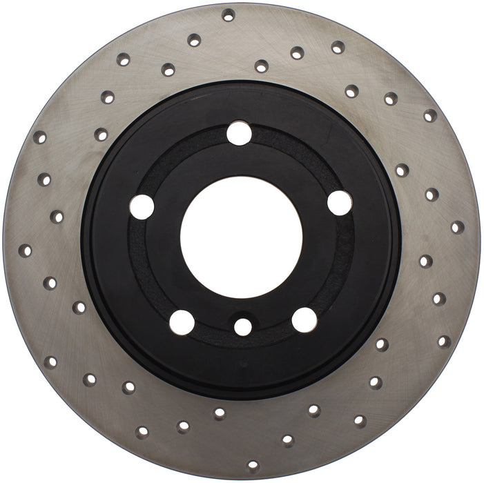StopTech 128.22004R StopTech Sport Cross Drilled Brake Rotor; Rear Right - Truck Part Superstore