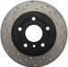 StopTech 128.22004R StopTech Sport Cross Drilled Brake Rotor; Rear Right - Truck Part Superstore