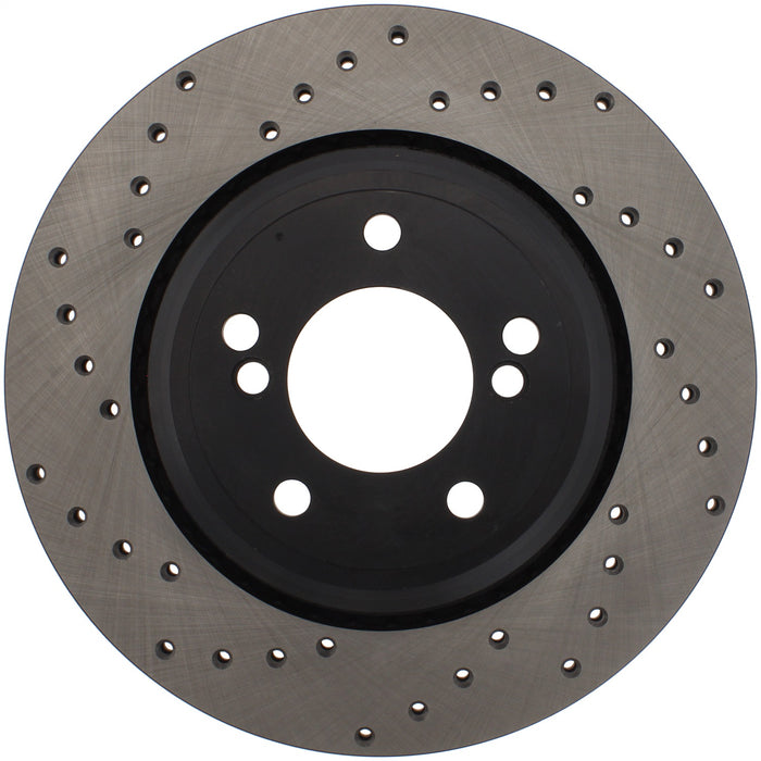 StopTech 128.34054R StopTech Sport Cross Drilled Brake Rotor; Rear Right - Truck Part Superstore
