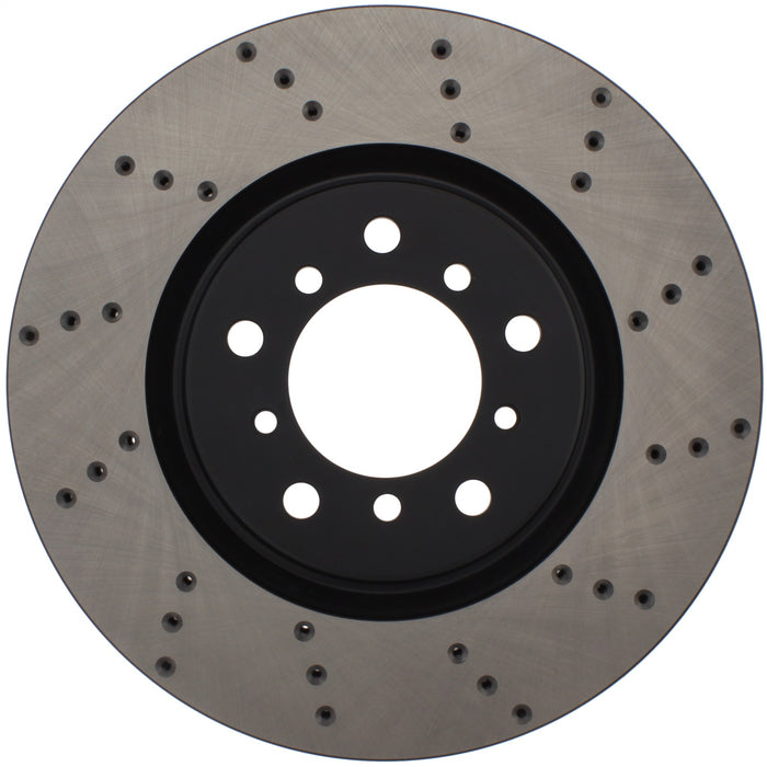 StopTech 128.34058L StopTech Sport Cross Drilled Brake Rotor; Front Left - Truck Part Superstore