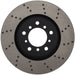 StopTech 128.34058L StopTech Sport Cross Drilled Brake Rotor; Front Left - Truck Part Superstore