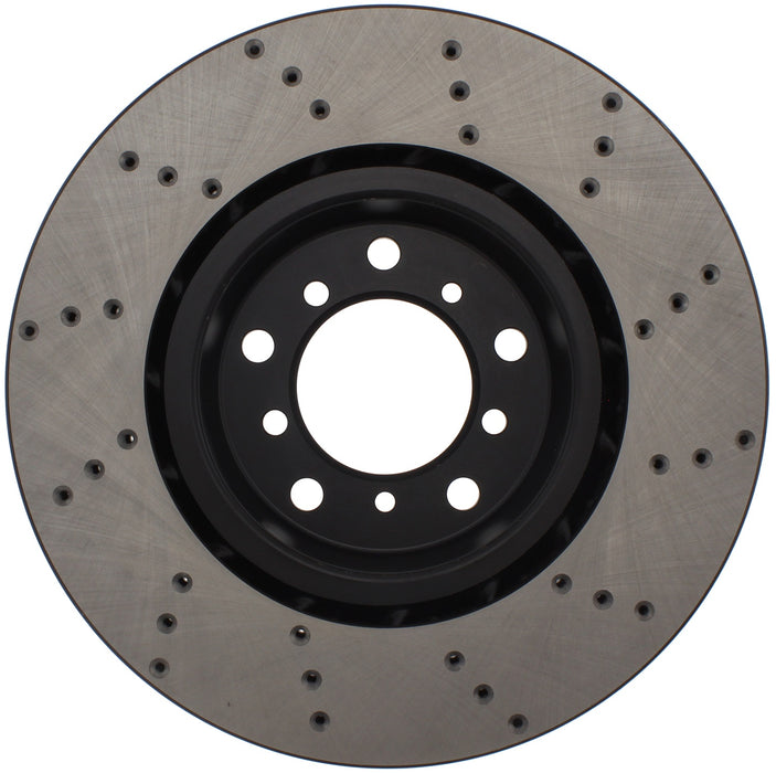 StopTech 128.34059R StopTech Sport Cross Drilled Brake Rotor; Front Right - Truck Part Superstore