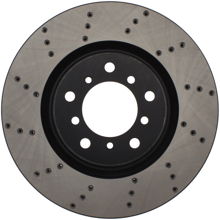 StopTech 128.34059R StopTech Sport Cross Drilled Brake Rotor; Front Right - Truck Part Superstore