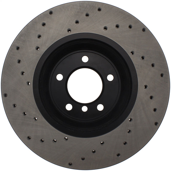 StopTech 128.34093L StopTech Sport Cross Drilled Brake Rotor; Front Left - Truck Part Superstore