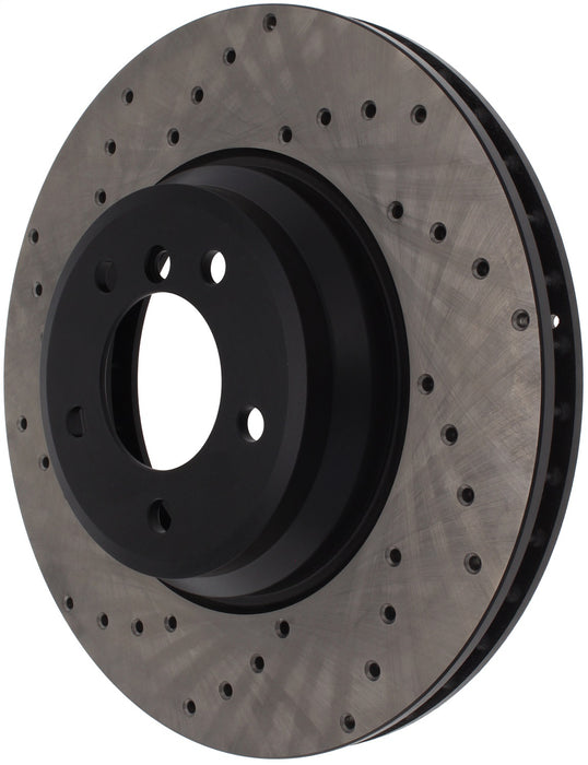 StopTech 128.34093R StopTech Sport Cross Drilled Brake Rotor; Front Right - Truck Part Superstore