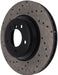 StopTech 128.34093R StopTech Sport Cross Drilled Brake Rotor; Front Right - Truck Part Superstore