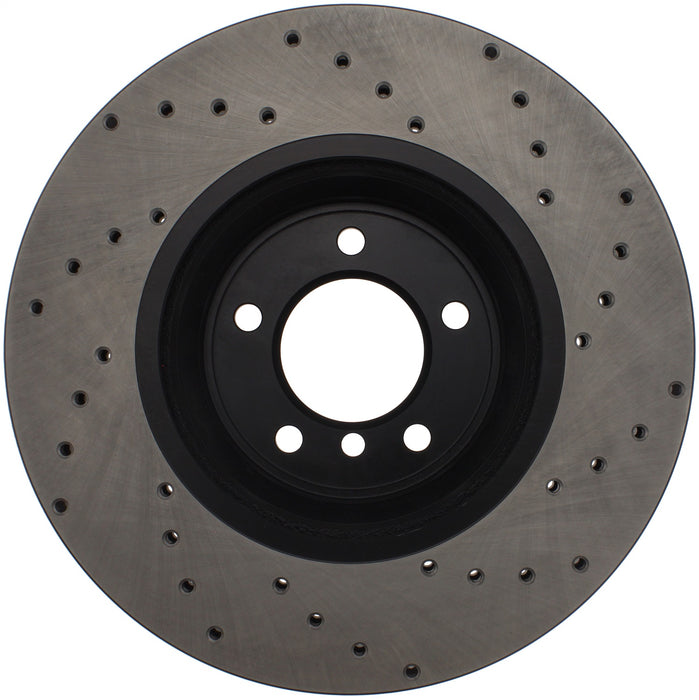 StopTech 128.34093R StopTech Sport Cross Drilled Brake Rotor; Front Right - Truck Part Superstore