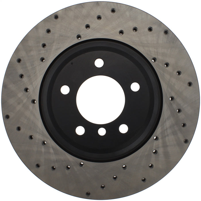 StopTech 128.34093R StopTech Sport Cross Drilled Brake Rotor; Front Right - Truck Part Superstore