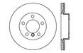 StopTech 128.34108CL StopTech Sport Cryo Cross Drilled Brake Rotor; Front Left - Truck Part Superstore