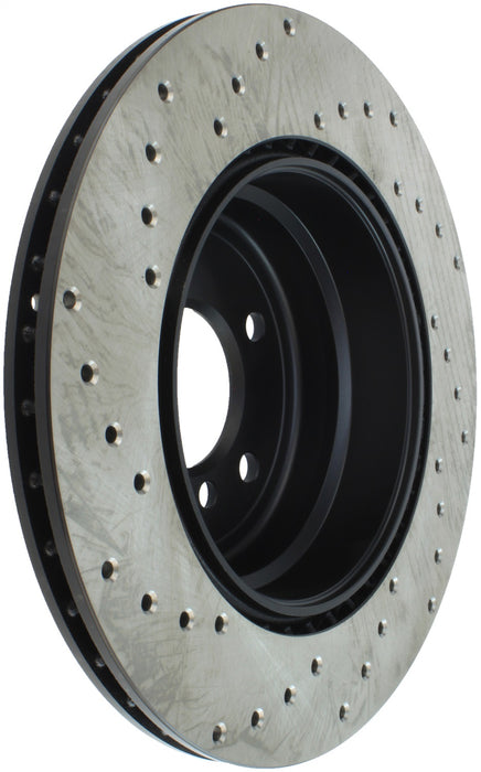 StopTech 128.34109L StopTech Sport Cross Drilled Brake Rotor; Rear Left - Truck Part Superstore