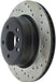 StopTech 128.34109L StopTech Sport Cross Drilled Brake Rotor; Rear Left - Truck Part Superstore