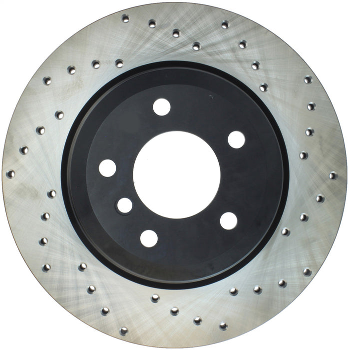 StopTech 128.34109L StopTech Sport Cross Drilled Brake Rotor; Rear Left - Truck Part Superstore
