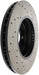 StopTech 128.34124R StopTech Sport Cross Drilled Brake Rotor; Front Right - Truck Part Superstore