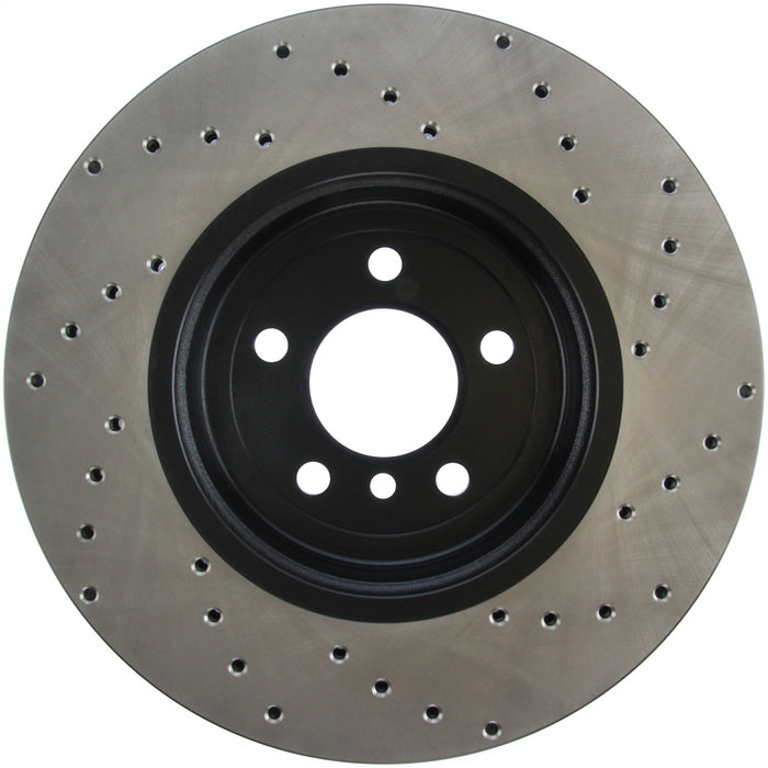 StopTech 128.34124R StopTech Sport Cross Drilled Brake Rotor; Front Right - Truck Part Superstore
