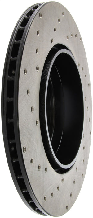 StopTech 128.34133L StopTech Sport Cross Drilled Brake Rotor; Rear Left - Truck Part Superstore