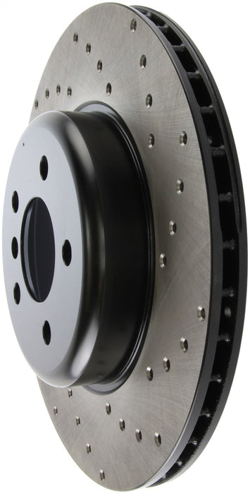 StopTech 128.34133L StopTech Sport Cross Drilled Brake Rotor; Rear Left - Truck Part Superstore
