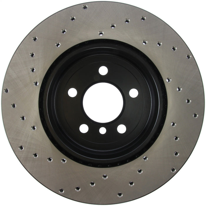 StopTech 128.34133L StopTech Sport Cross Drilled Brake Rotor; Rear Left - Truck Part Superstore