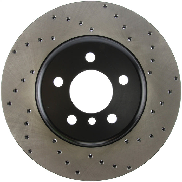 StopTech 128.34133L StopTech Sport Cross Drilled Brake Rotor; Rear Left - Truck Part Superstore
