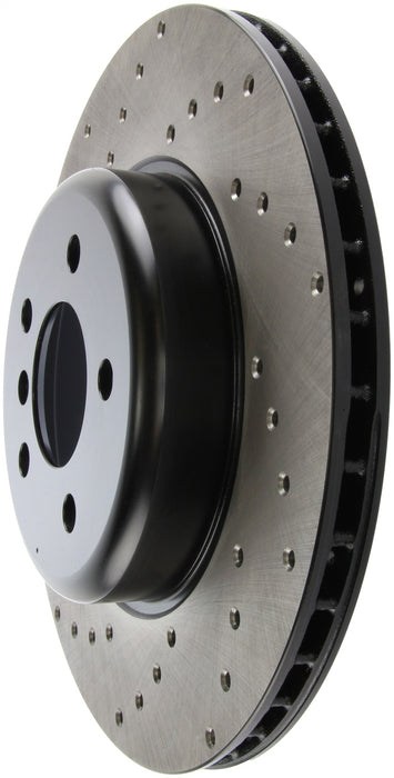 StopTech 128.34133R StopTech Sport Cross Drilled Brake Rotor; Rear Right - Truck Part Superstore