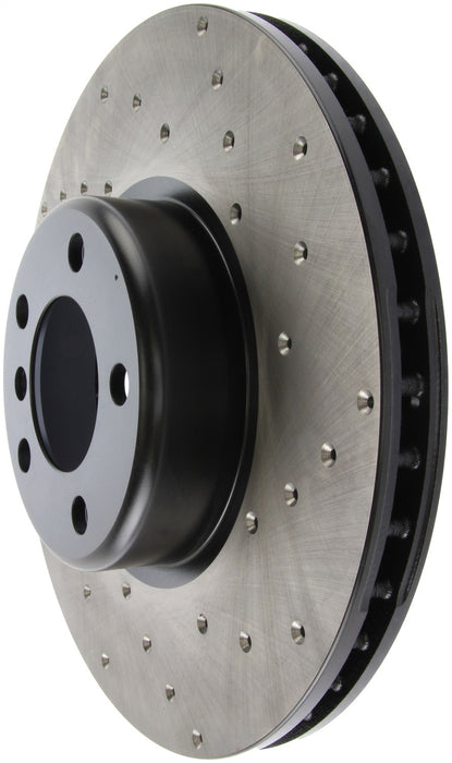 StopTech 128.34140L StopTech Sport Cross Drilled Brake Rotor; Front Left - Truck Part Superstore