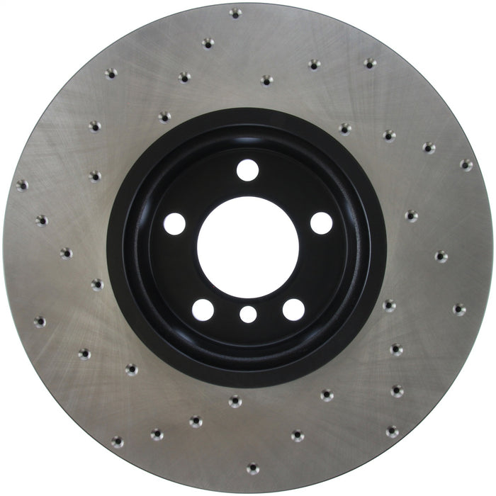 StopTech 128.34140L StopTech Sport Cross Drilled Brake Rotor; Front Left - Truck Part Superstore