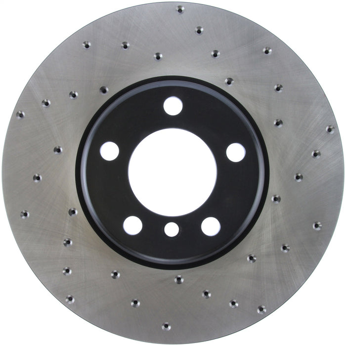 StopTech 128.34140L StopTech Sport Cross Drilled Brake Rotor; Front Left - Truck Part Superstore