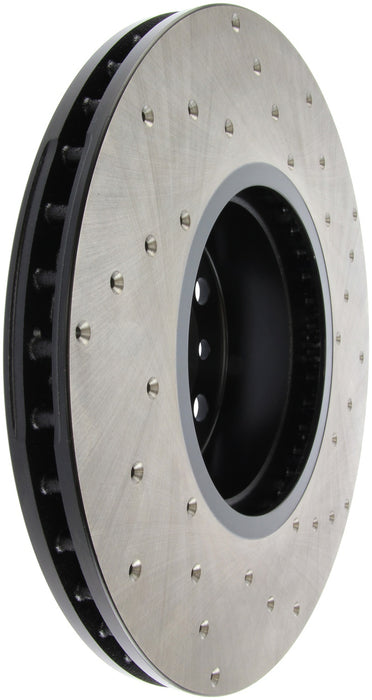 StopTech 128.34140R StopTech Sport Cross Drilled Brake Rotor; Front Right - Truck Part Superstore