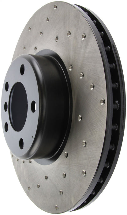 StopTech 128.34140R StopTech Sport Cross Drilled Brake Rotor; Front Right - Truck Part Superstore