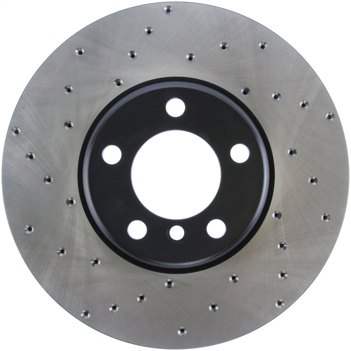 StopTech 128.34140R StopTech Sport Cross Drilled Brake Rotor; Front Right - Truck Part Superstore