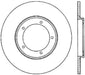 StopTech 128.37000L StopTech Sport Cross Drilled Brake Rotor; Front Left - Truck Part Superstore
