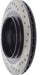 StopTech 128.38015R StopTech Sport Cross Drilled Brake Rotor; Rear Right - Truck Part Superstore