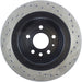 StopTech 128.38015R StopTech Sport Cross Drilled Brake Rotor; Rear Right - Truck Part Superstore