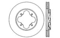 StopTech 128.40022CL StopTech Sport Cryo Cross Drilled Brake Rotor; Front Left - Truck Part Superstore