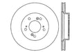 StopTech 128.40026CR StopTech Sport Cryo Cross Drilled Brake Rotor; Front Right - Truck Part Superstore