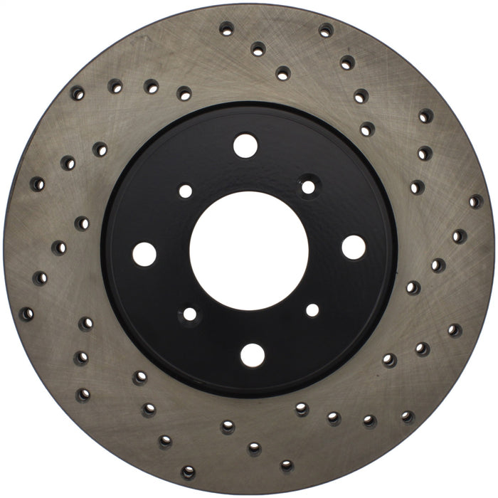 StopTech 128.40034L StopTech Sport Cross Drilled Brake Rotor; Front Left - Truck Part Superstore