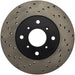 StopTech 128.40034R StopTech Sport Cross Drilled Brake Rotor; Front Right - Truck Part Superstore